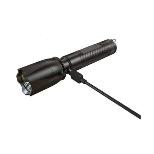 RS7 1200 Lumens Affordable Rechargeable Focusable LED Flashlight - Image 3