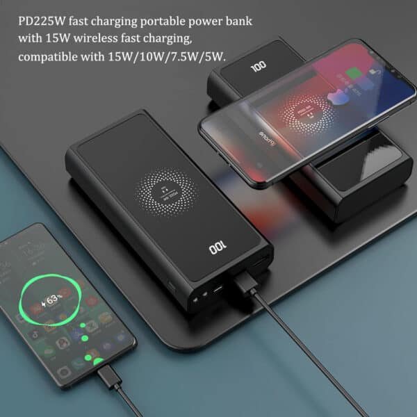 20000 mah wireless portable power bank