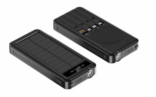 10000mah wireless solar power bank zl809